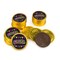 320 Count Mardi Gras Gold Foiled Milk Chocolate Coins Festive Stickered Candy Favors For Party Treat Bags, Dessert Tables And Buffets & Celebratory Giveaways